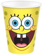 Spongebob Bekers 250ml 8st, Verzenden, Nieuw