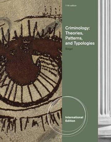 Criminology 9781133307563 Larry Siegel, Verzenden, Larry Siegel