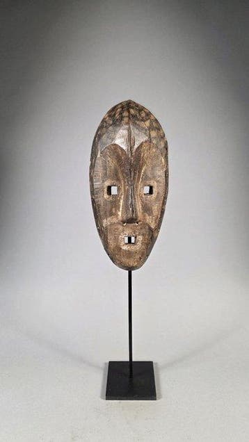 houten masker - Lega - DR Congo (Zonder minimumprijs)