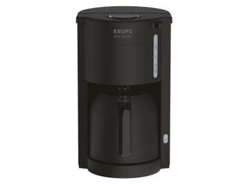 Krups -  Pro Aroma  - Koffiezetapparaat 1 L Zwart, Verzenden, Nieuw, Koffiemachine