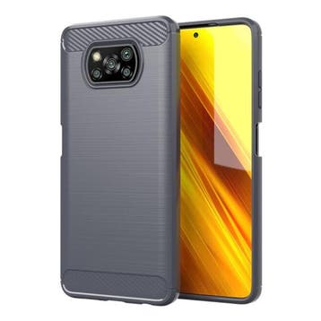 Xiaomi Poco X3 Pro Hoesje - Carbon Fiber Textuur Shockproof, Verzenden