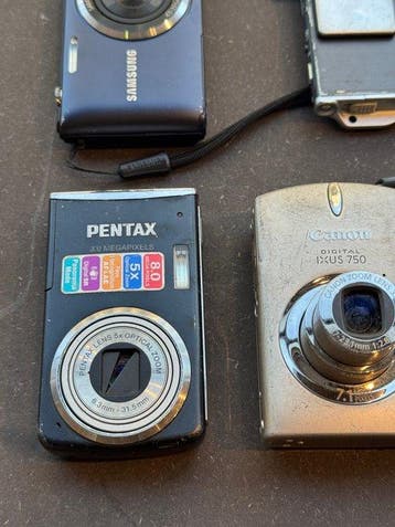 Canon, Pentax, Olympus, Kodak, Samsung, Sony, Sanyo, Xacti