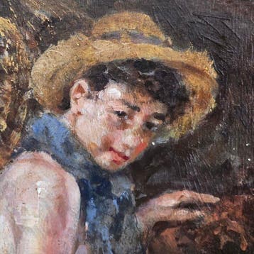 Ermogene Miraglia (1907-1964) - Giovane pescatore