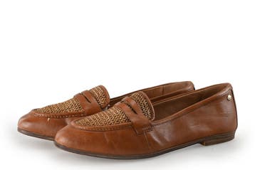 No Stress Loafers in maat 38 Cognac, Vêtements | Femmes, Verzenden, Overige typen