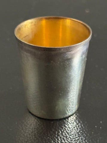 Bekerglas - .925 zilver, Antiek en Kunst