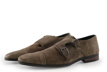 Manfield Veterschoenen in maat 42 Bruin, Verzenden, Veterschoenen