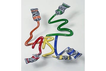 David Gerstein (1944) - sculptuur, Art - 40 cm - Aluminium -