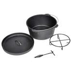 vidaXL Braadpan outdoor Ø30 cm, Verzenden