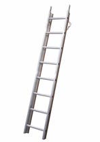 Solide dakladder 2.00m lang 8 sporten, Ophalen of Verzenden, Nieuw, Ladder, 2 tot 4 meter