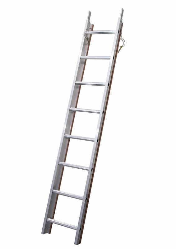 Solide dakladder 2.00m lang 8 sporten, Doe-het-zelf en Bouw, Ladders en Trappen, Ladder, Nieuw, 2 tot 4 meter, Ophalen of Verzenden