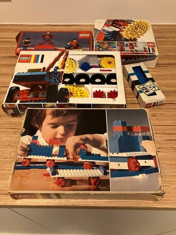 Lego Set - Classic - 111; 251; 801; 803; 750, Nieuw