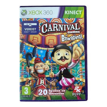 Carnival Games In Beweging (XBOX 360) (TWEEDEHANDS), Verzenden