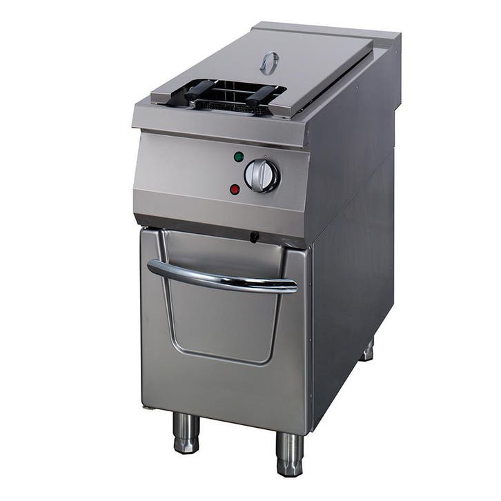 Premium Friteuse | 60–180°C | RVS | Elektrisch | 18kW, Zakelijke goederen, Horeca | Keukenapparatuur, Nieuw in verpakking, Verzenden