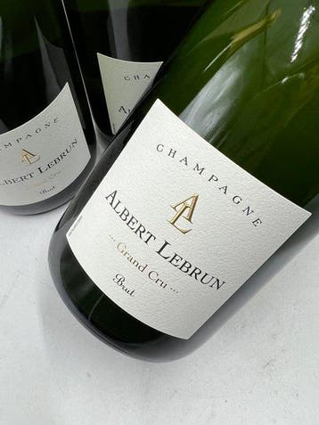 Albert Lebrun, Grand Cru - Champagne Brut - 3 Flessen (0.75