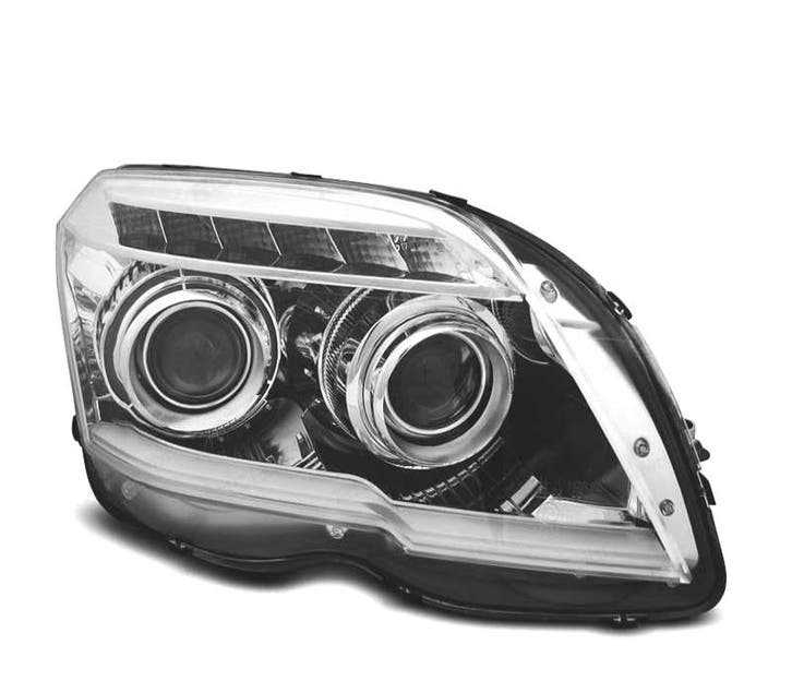 Phares Pour Mercedes Glk X204 Daylight Fond Chromé, Autos : Pièces & Accessoires, Éclairage, Envoi