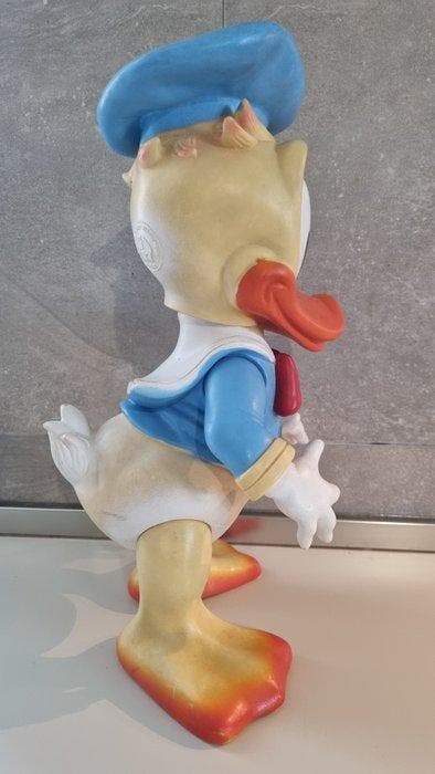 Disney - Speelgoedfiguurtjes Paperino ledra - 1960-1970, Verzamelen, Disney