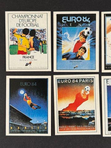 1984 Panini #9/17 Euro 84 - Posters complete series - 9, Collections