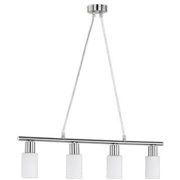 Trion Smast LED Hanglamp - Mat Nikkel, Aluminium & 4x E14 Fi, Verzenden, Nieuw