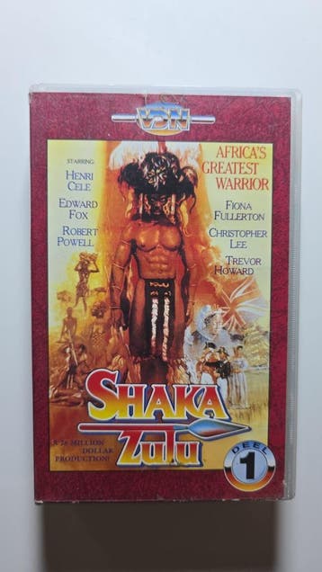 SHAKA ZULU PART 1 (VHS), Cd's en Dvd's, Gebruikt