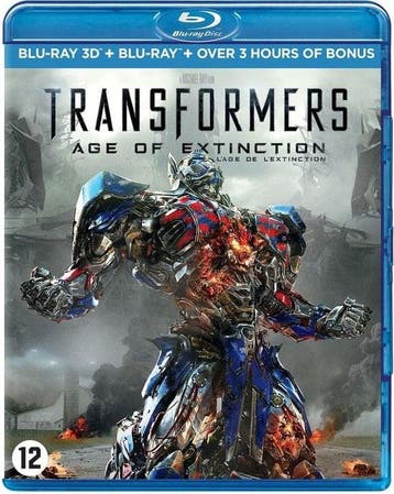 Transformers Age of Extinction 3D en 2D (blu-ray nieuw), Ophalen of Verzenden