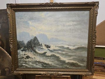 Europese school (XX) - NO RESERVE - Mar en Tempestad