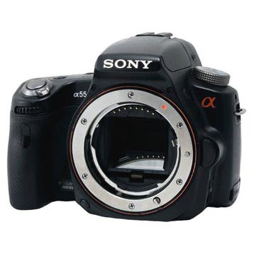 Sony 55 SLT-A55V + 55-200mm SAM Lens Set Appareil photo, Nieuw