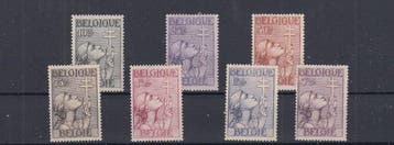Belgique 1932 - Deux bonnes séries des années 30 (Chevalier