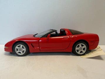 Franklin Mint 1:24 - Voiture miniature - Chevrolet Corvette, Nieuw