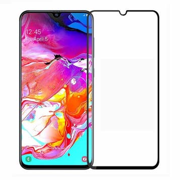 Samsung Galaxy A70 Full Cover Screen Protector 9D Tempered, Telecommunicatie, Verzenden, Nieuw