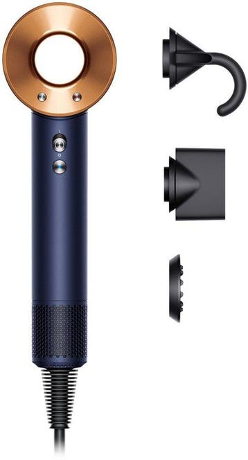 Dyson Supersonic™ Straight+Wavy - Föhn - Pruisisch Blauw/, Bijoux, Sacs & Beauté, Verzenden