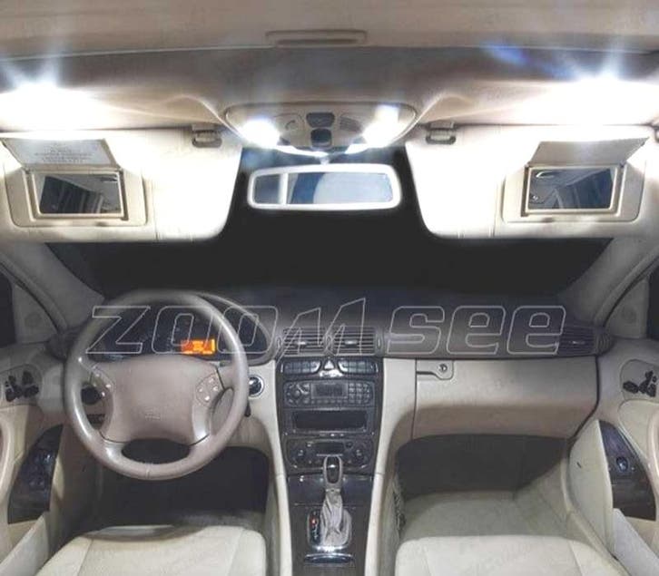 Kit 14 Ampoules Led Intérieur Pour Mercedes Clk W208 Clk320, Auto-onderdelen, Verlichting, Verzenden