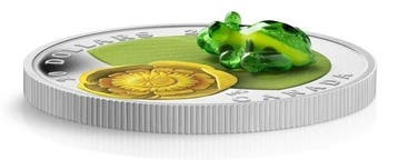 Canada. 20 Dollars 2014 Water-lily and Venetian Glass