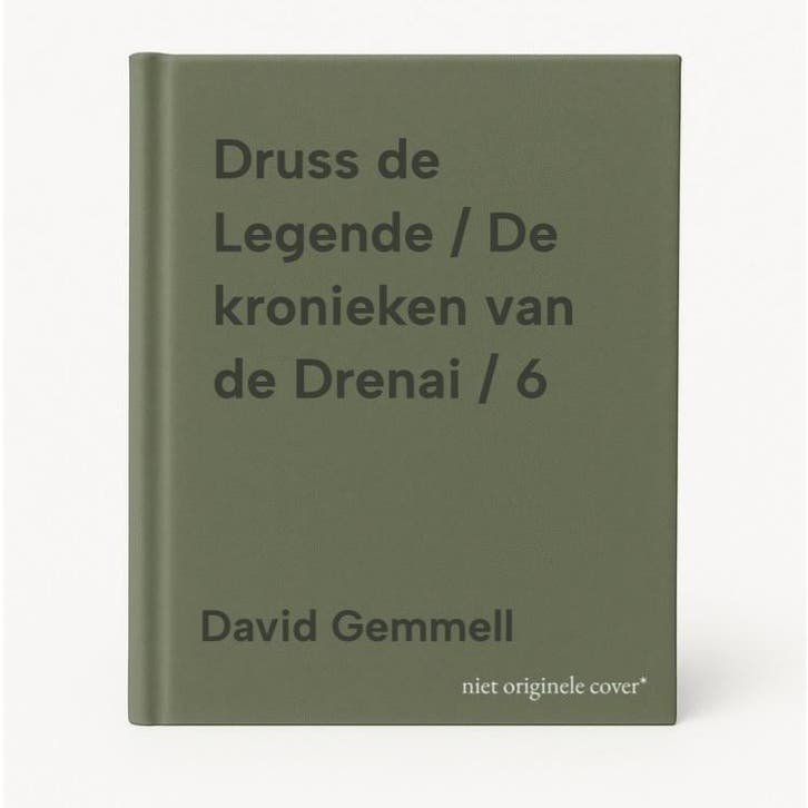Druss de Legende / De kronieken van de Drenai / 6, Livres, Fantastique, Envoi