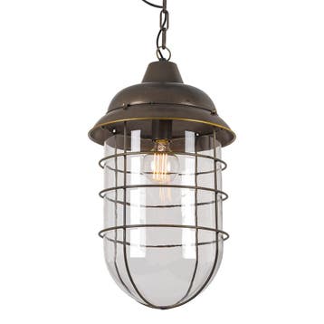 hanglampen Hanglamp Fisherman large Binnenverlichting, Verzenden, Klassiek, Overige materialen, Nieuw