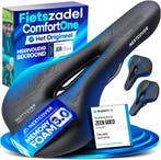 2dekans | Nextcover Fietszadel met Memory Foam 3.0 - Zwart -, Fietsen en Brommers, Ophalen of Verzenden, Nieuw