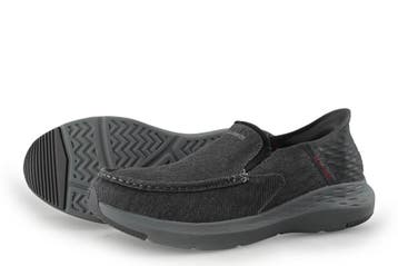 Skechers Instappers in maat 45 Grijs, Kleding | Heren, Schoenen, Overige kleuren, Verzenden, Overige typen, Zo goed als nieuw