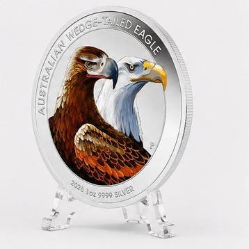 Australië. 1 Dollar 2026 – Wedge-Tailed Eagle – 1 oz Silver