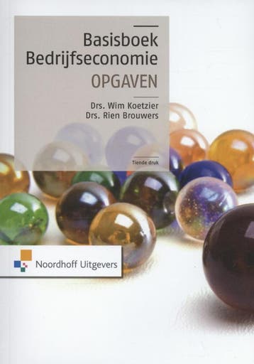 Basisboek bedrijfseconomie 9789001839116 Rien Brouwers, Verzenden, Gelezen, Rien Brouwers