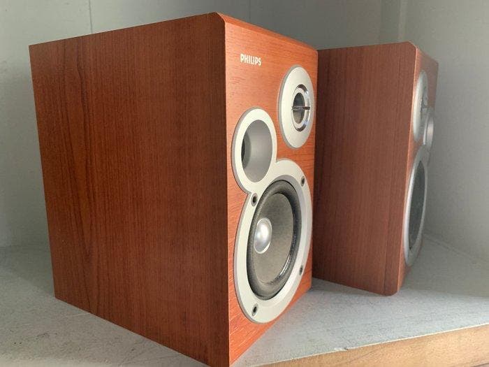 Philips - 4 inch woofer en piezo-tweeters nieuwstaat (+, Audio, Tv en Foto, Radio's