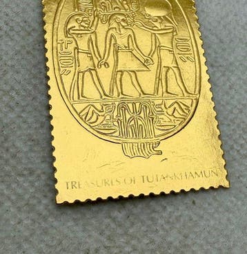 Schotland. Tutankhamun , Oro 1/100 Oz Proof (Zonder
