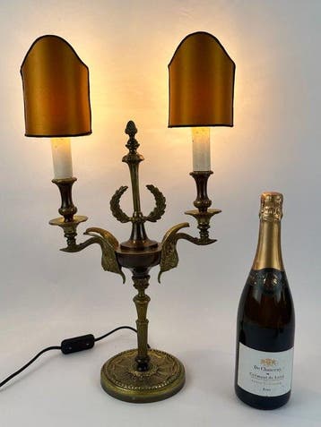 Bouilotte lamp - Brons