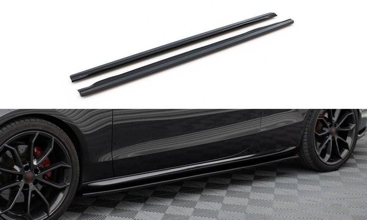 Side Skirts Diffuser voor Audi A5 8T/S5/S line Coupe /Cabrio, Autos : Divers, Tuning & Styling, Enlèvement ou Envoi