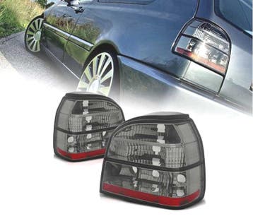 FEUX ARRIÈRE VOLKSWAGEN VW GOLF 3 91-97 FUMÉ, Verzenden
