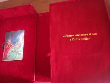 Italië. Medal 700° Dante Alighieri – Con libro allegato 28 -