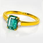Sans prix de réserve - Bague - 14 carats Or jaune, IGI 1,08, Nieuw