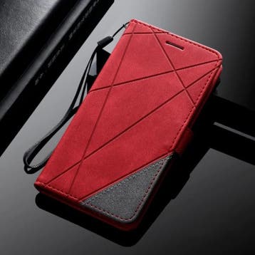 Samsung Galaxy Note 9 - Leren Wallet Flip Case Cover Hoesje, Verzenden