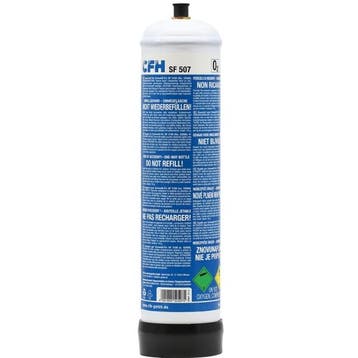 Gasbus zuurstof 1 liter CFH SF507 (carrosserietin), Verzenden, Nieuw