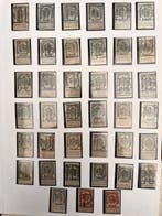 België 1890/1910 - België – Gespecialiseerd lot, Gestempeld