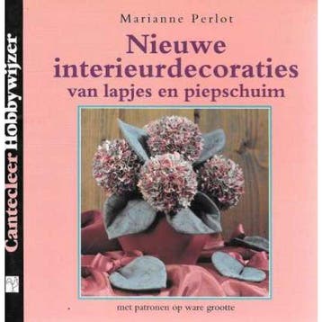 Nieuwe interieurdecoraties van lapjes en piepschuim - Perlot, Verzenden, Nieuw