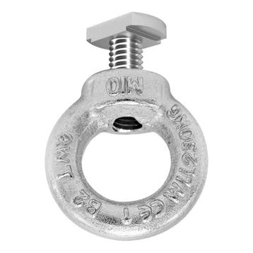 FORTEX GRID Sliding Nut M10 schroefdraad met hijsoog voor, Verzenden